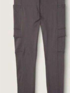 Victoria's Secret Cargo Leggings in Charcoal